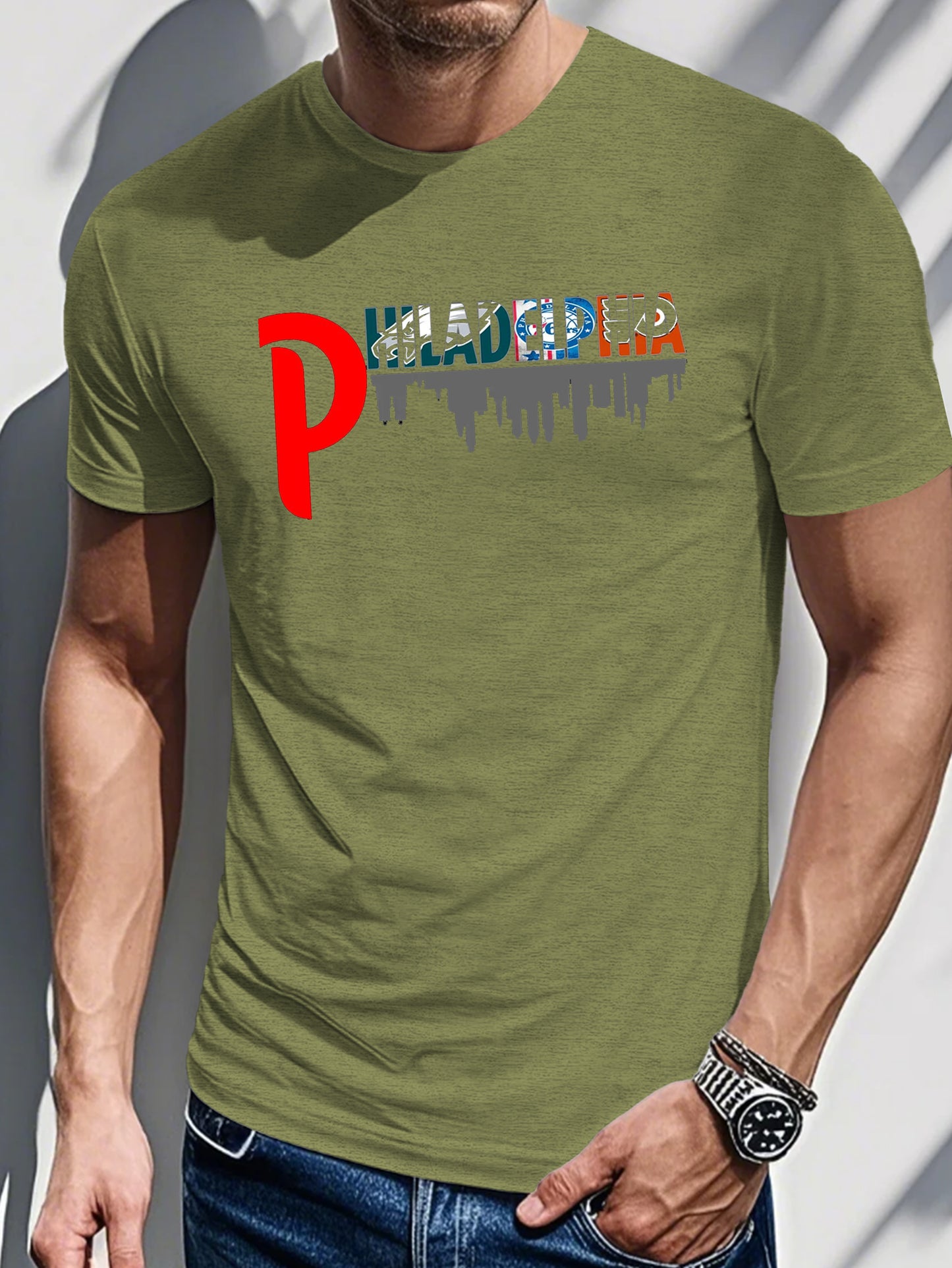 Men's Short Sleeve T-shirt Summer T-shirt Top