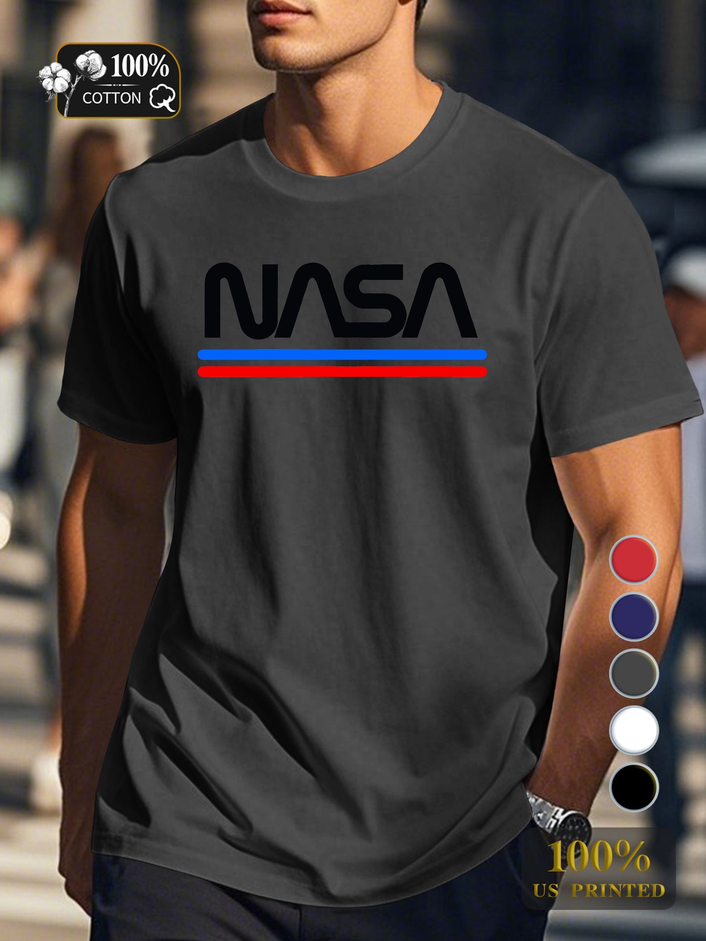 Men's pure cotton Tshirt Comfort Fit