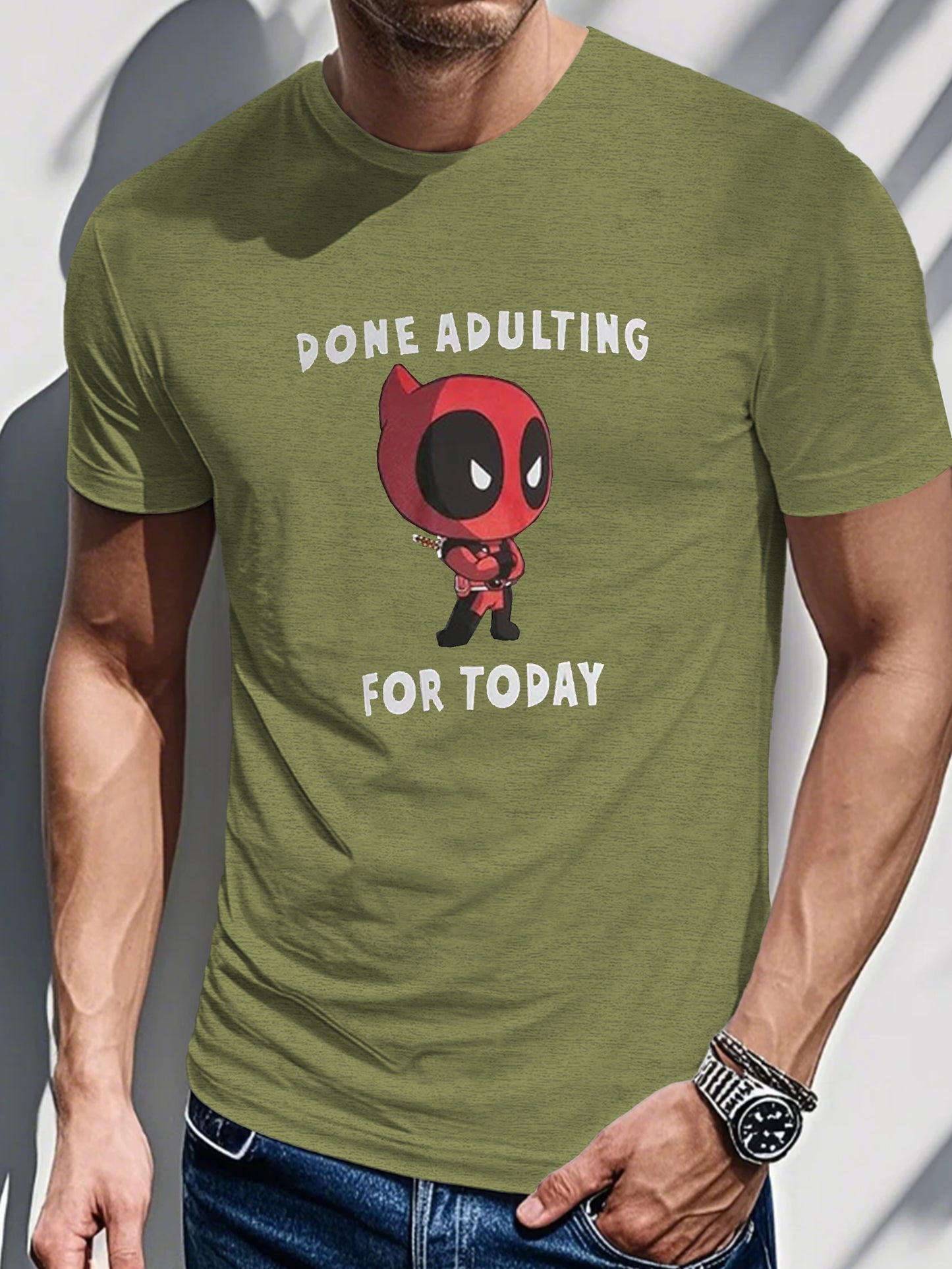 Men's Short Sleeve T-shirt Summer T-shirt Top