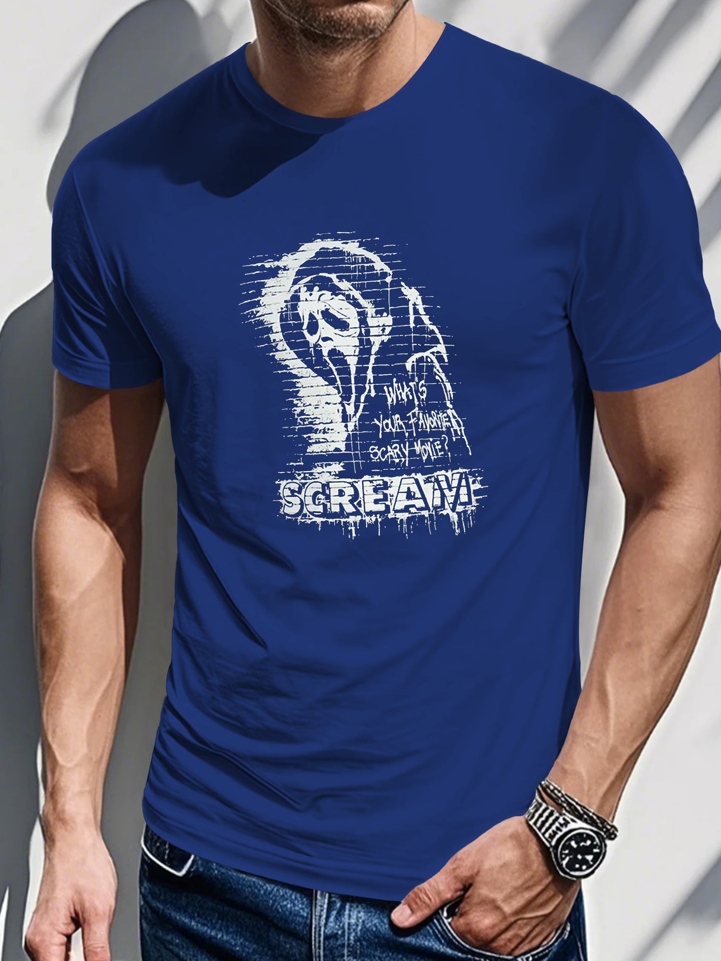 Men's Short Sleeve T-shirt Summer T-shirt Top