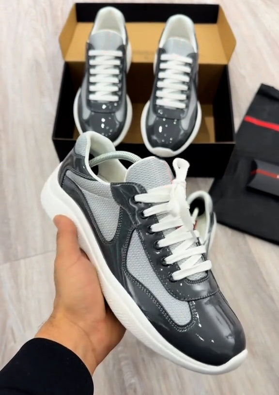 Italian luxury calfskin sneakers