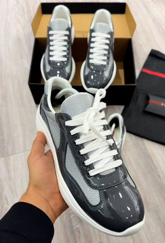 Italian luxury calfskin sneakers