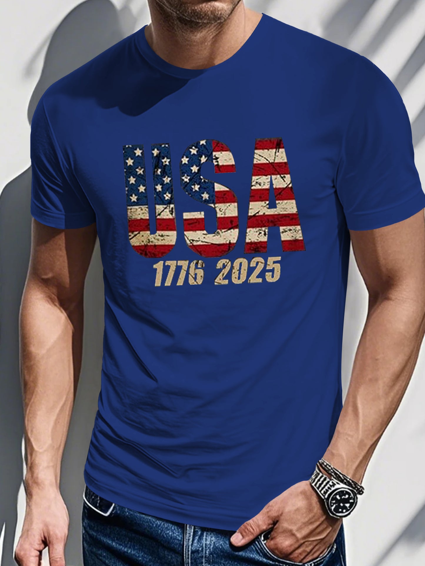 Men's Short Sleeve T-shirt Summer T-shirt Top