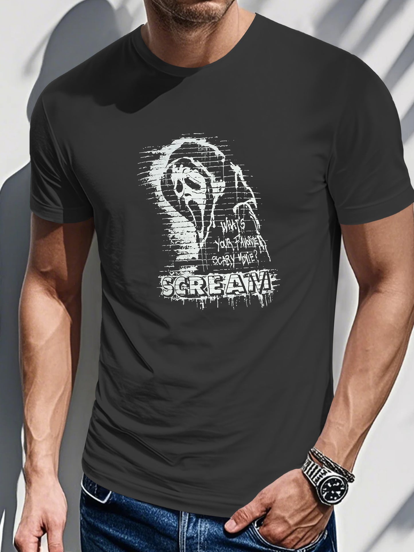Men's Short Sleeve T-shirt Summer T-shirt Top