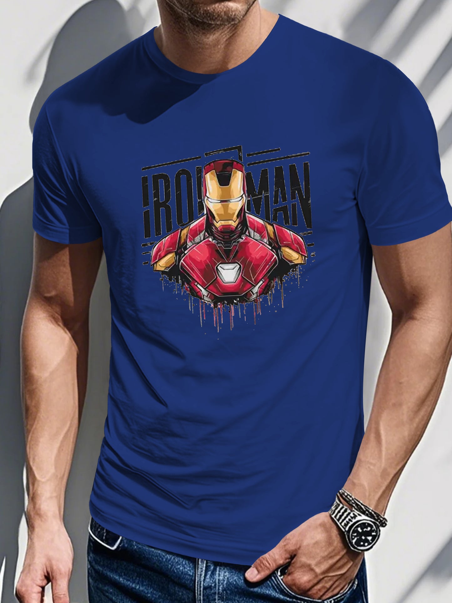 Ys 0718 25 Men's Short Sleeve T-shirt Summer T-shirt Top