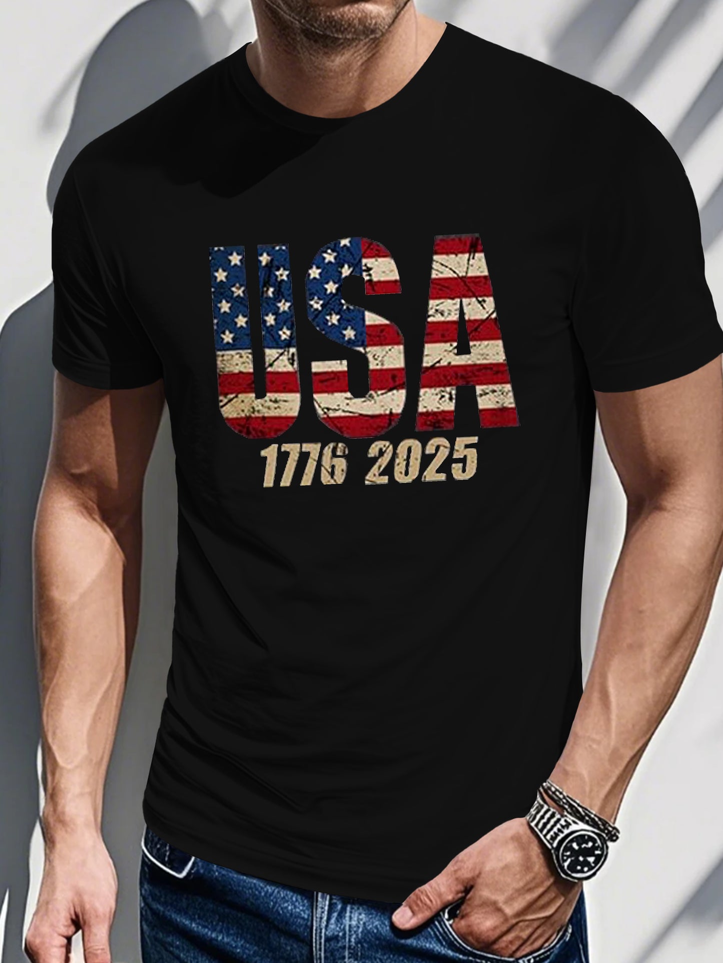 Men's Short Sleeve T-shirt Summer T-shirt Top