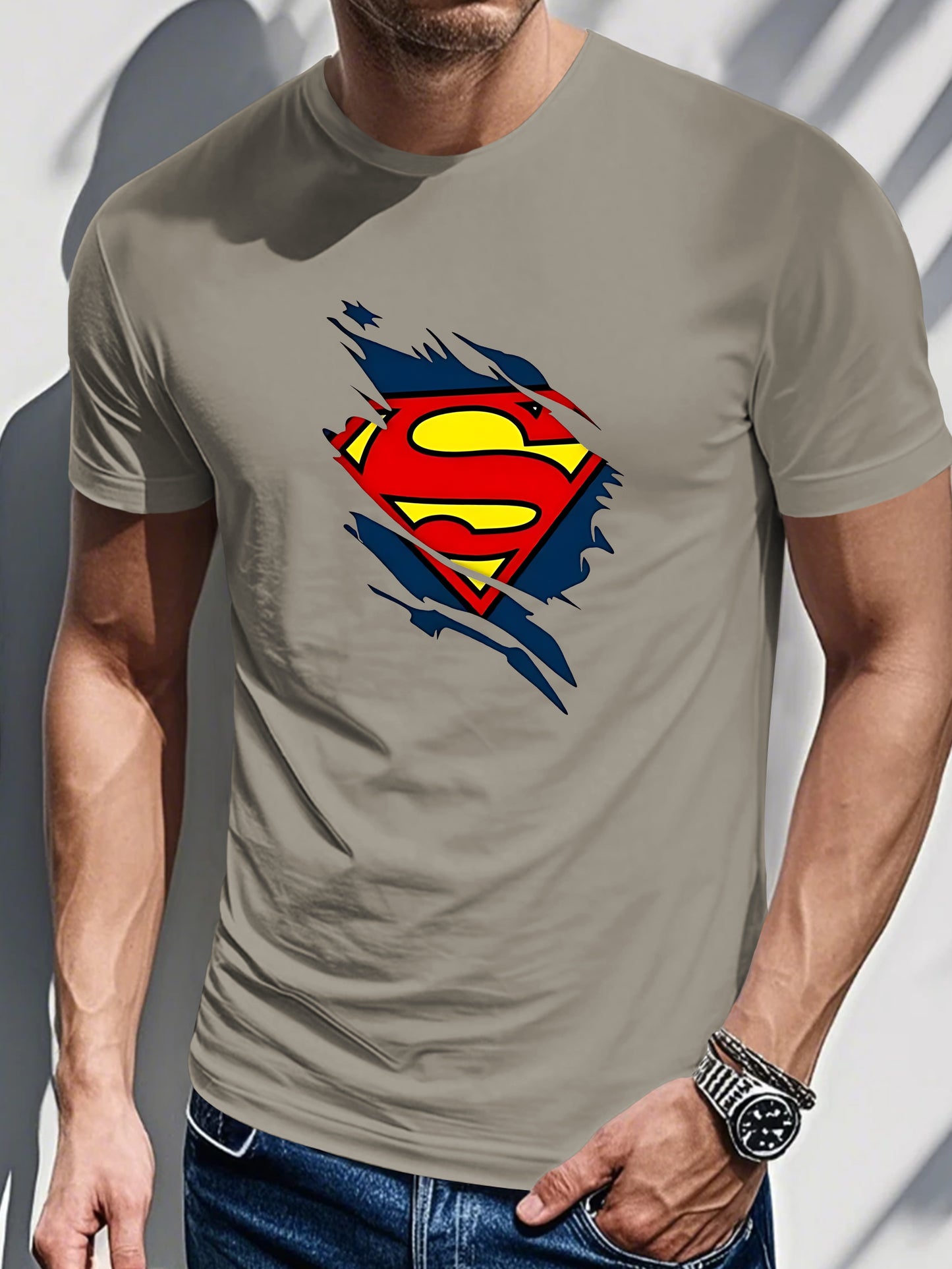 Tn 0718 8 Men's Short Sleeve T-shirt Summer T-shirt Top