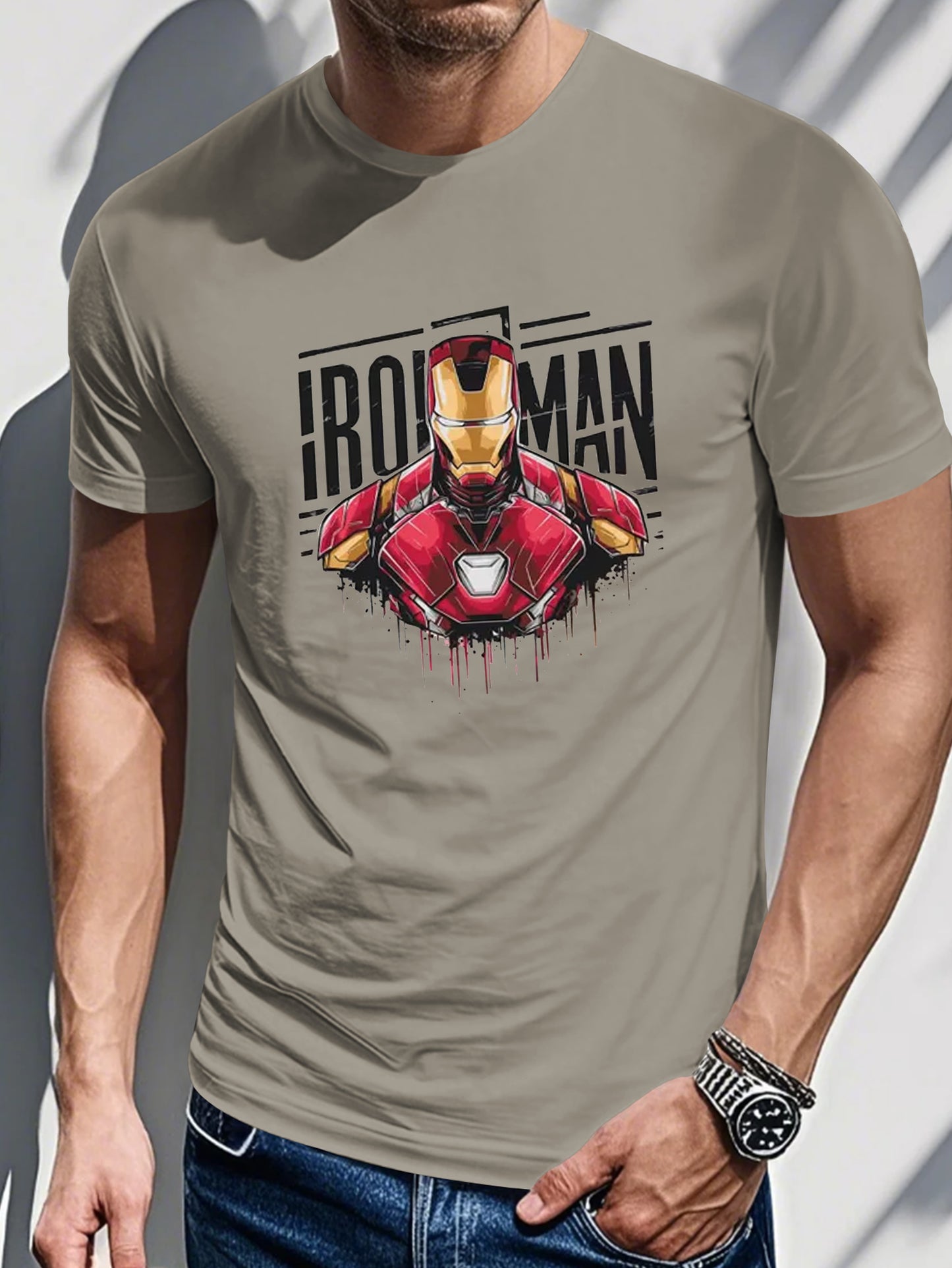 Ys 0718 25 Men's Short Sleeve T-shirt Summer T-shirt Top