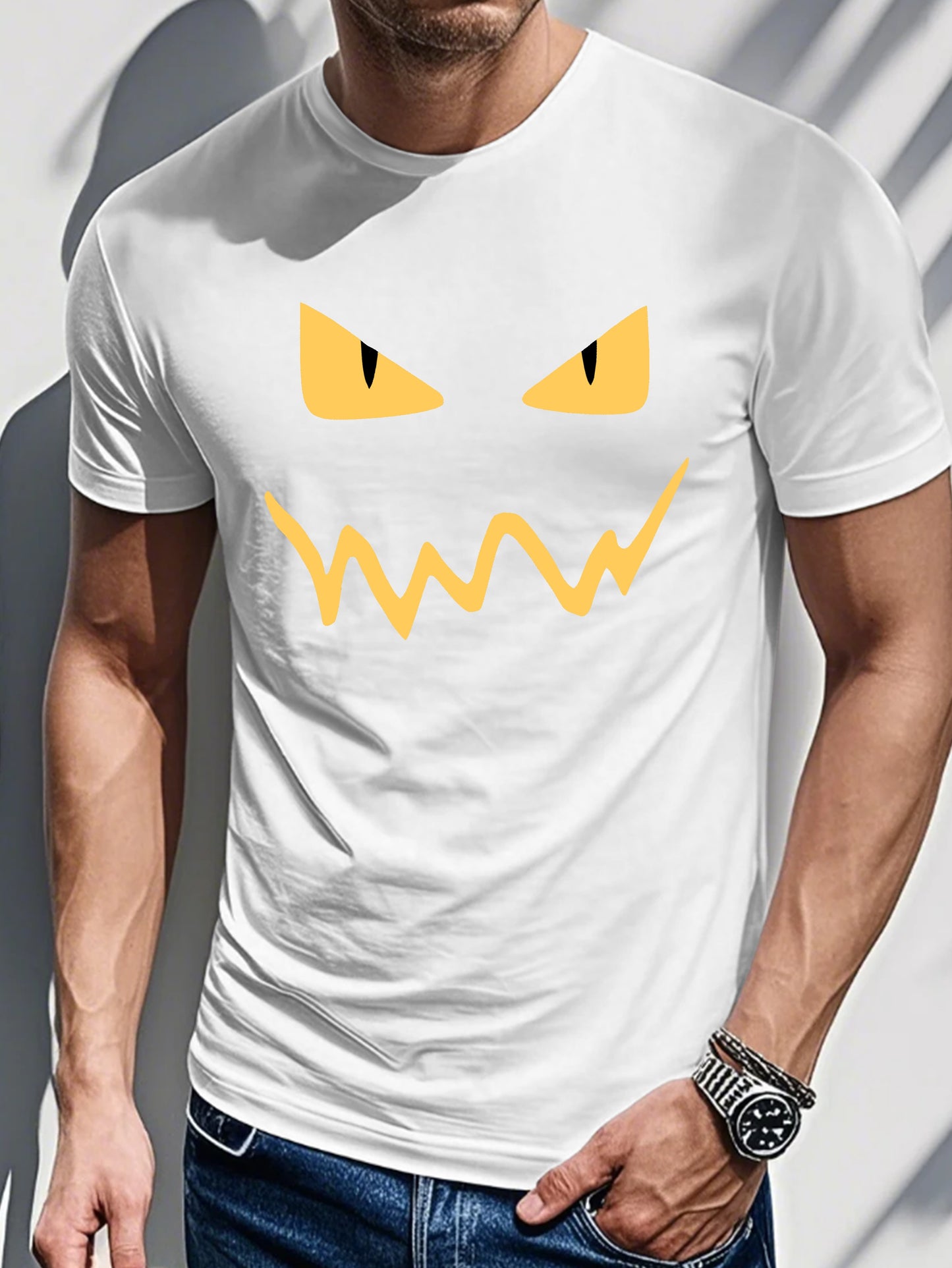 Tn 0724 2 Men's Short Sleeve T-shirt Summer T-shirt Top
