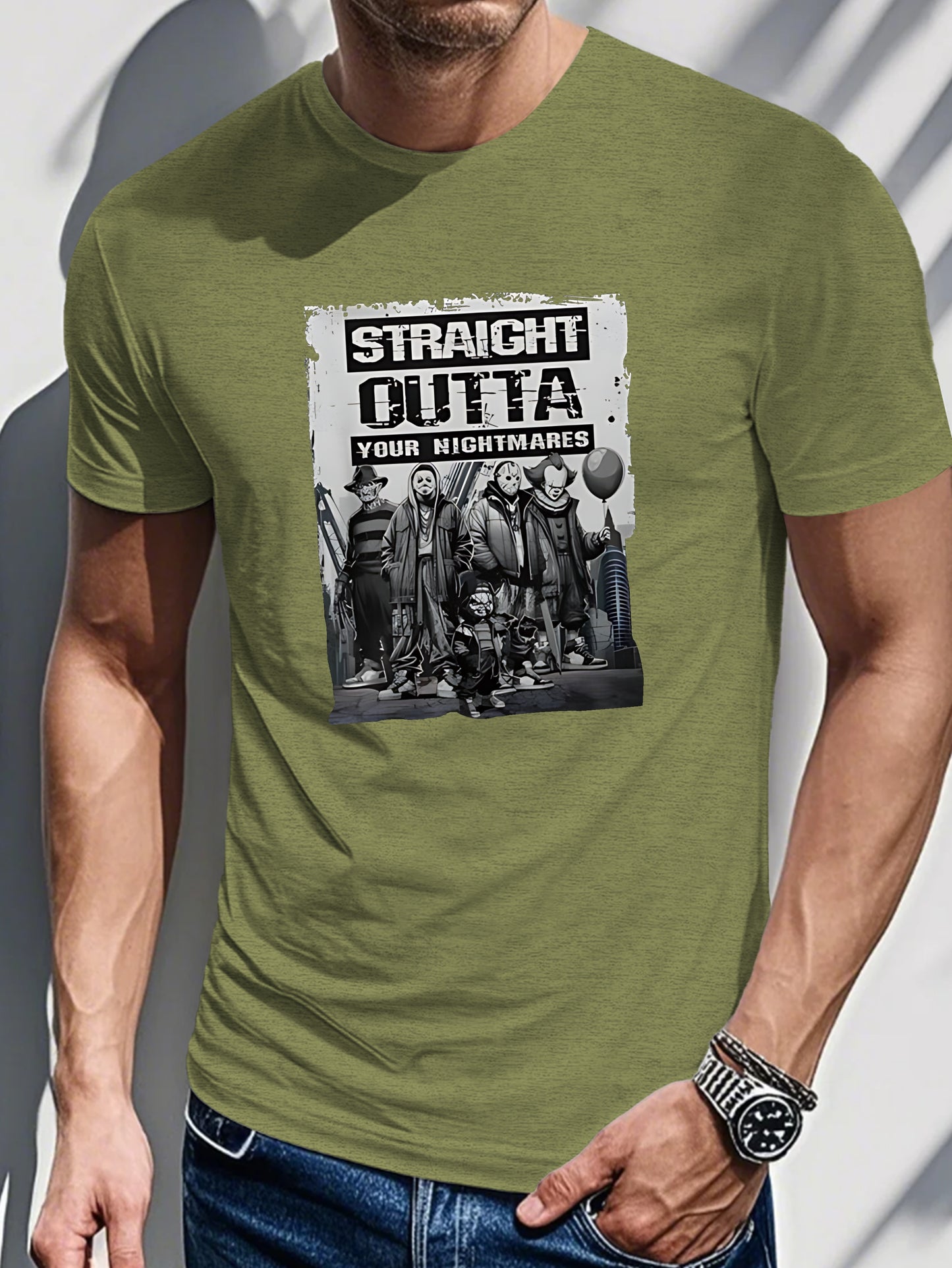 Tk new Product 1 Men's Short Sleeve T-shirt Summer T-shirt Top