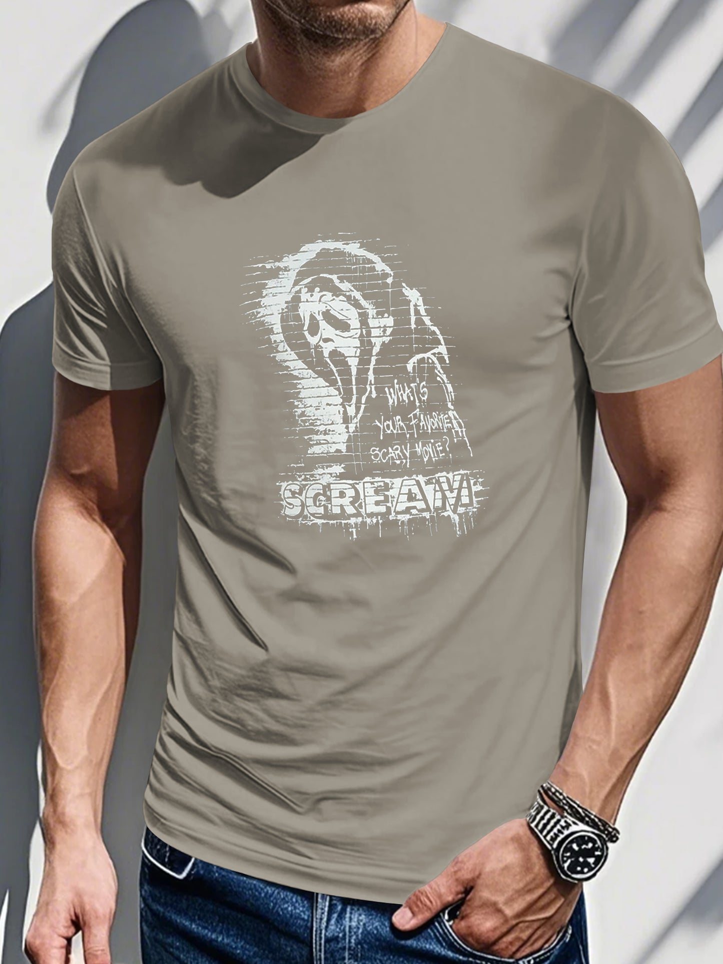 Men's Short Sleeve T-shirt Summer T-shirt Top