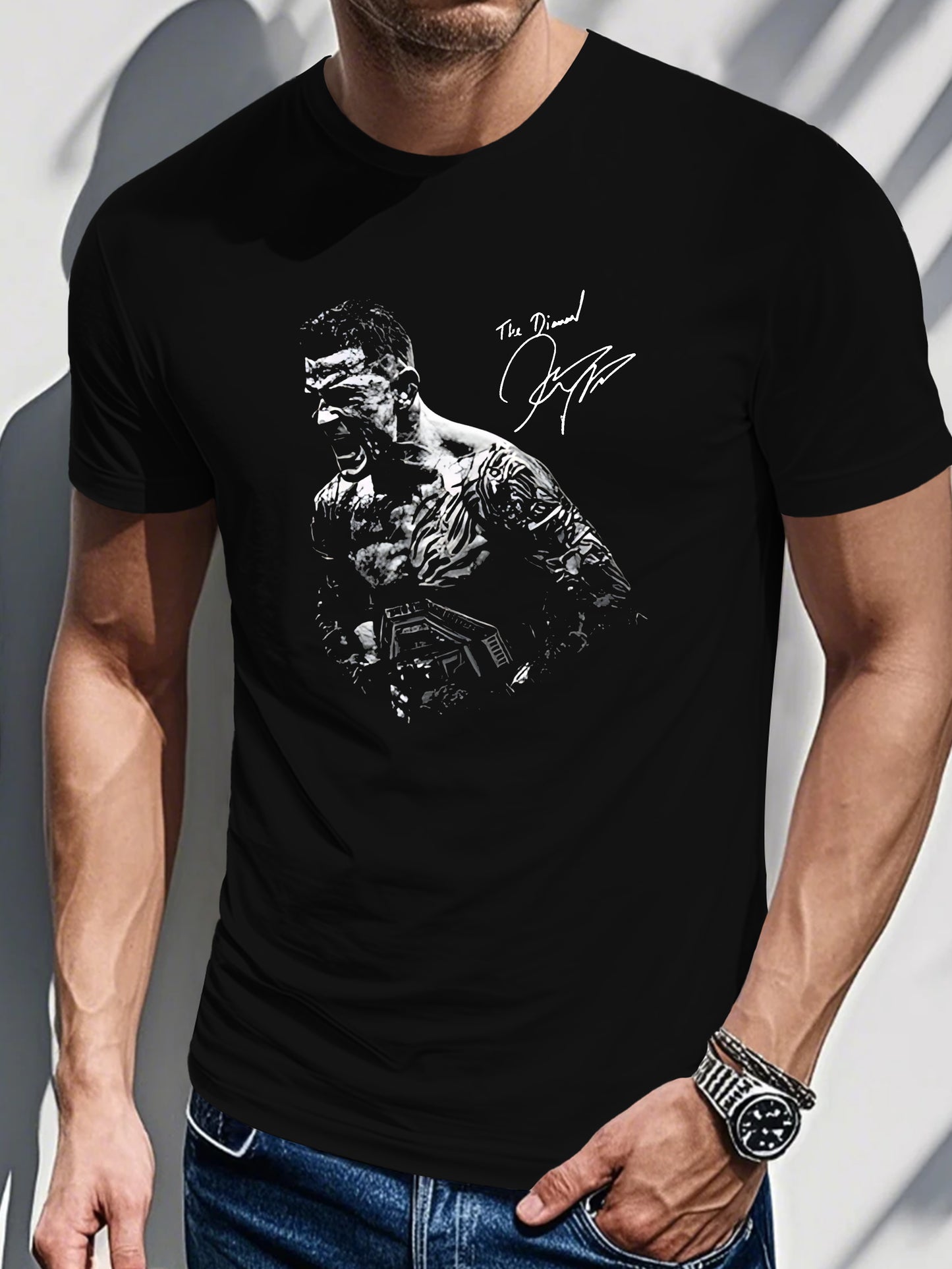 Tk new Product 7 Men's Short Sleeve T-shirt Summer T-shirt Top