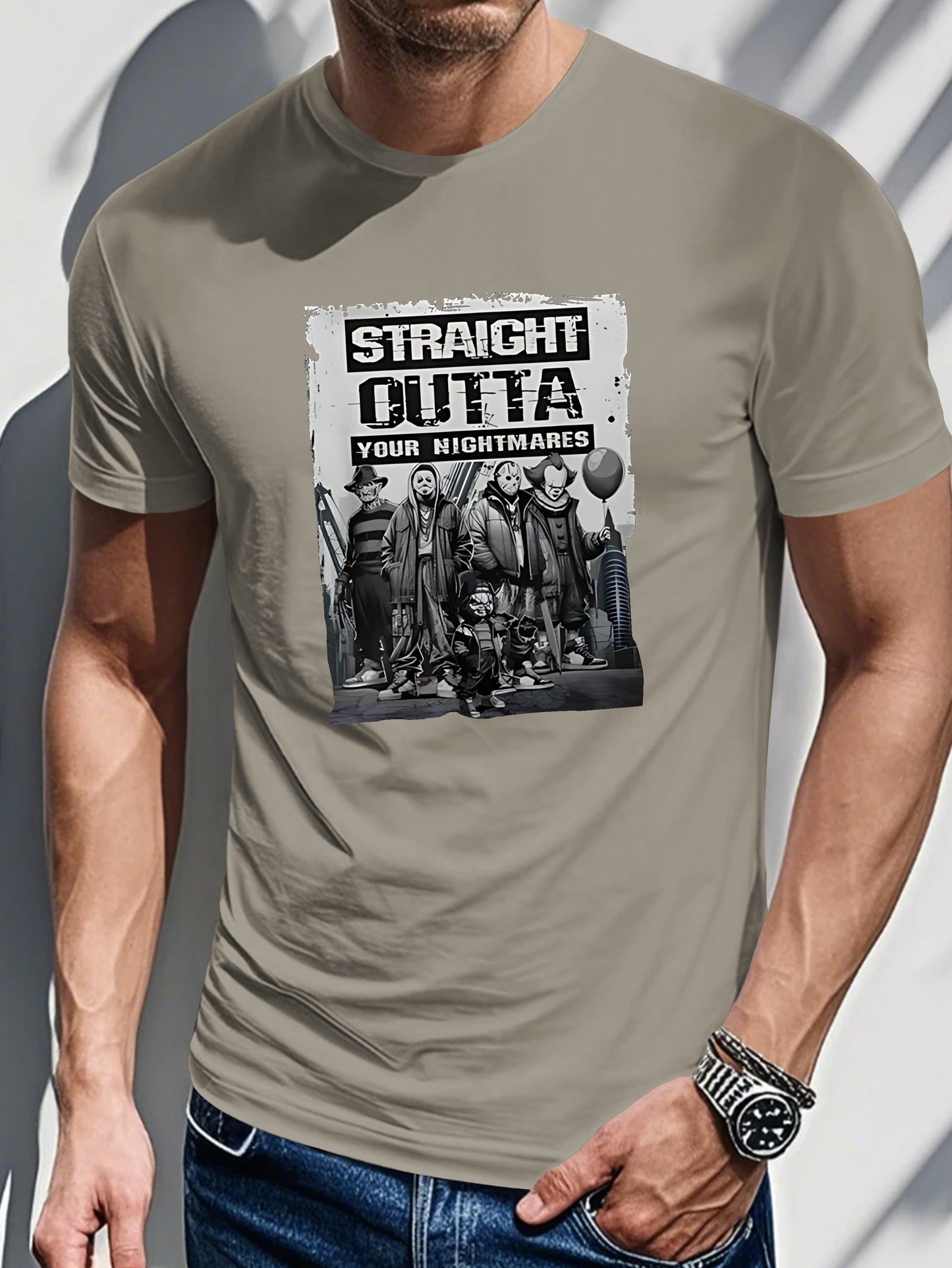 Tk new Product 1 Men's Short Sleeve T-shirt Summer T-shirt Top