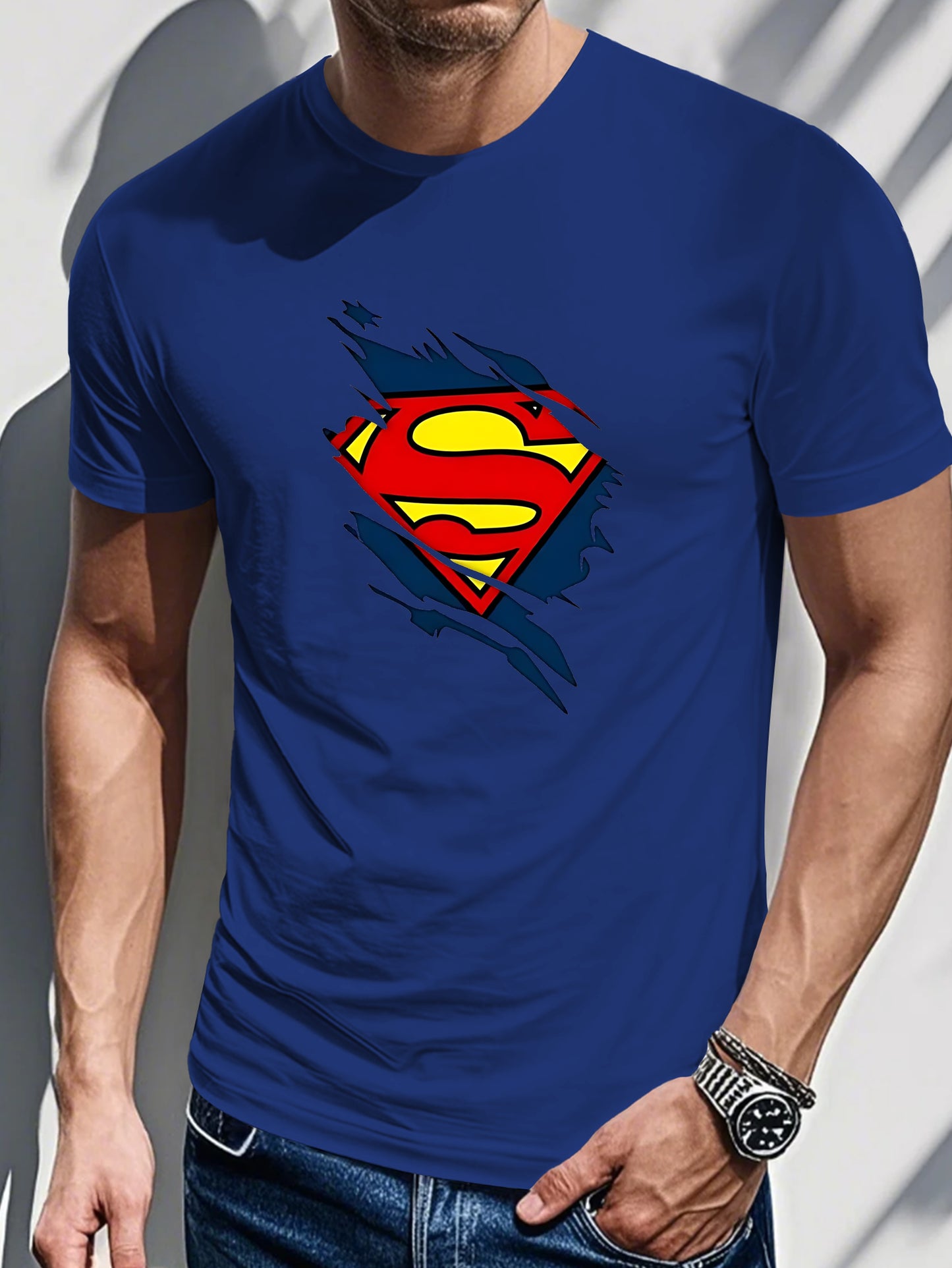 Tn 0718 8 Men's Short Sleeve T-shirt Summer T-shirt Top