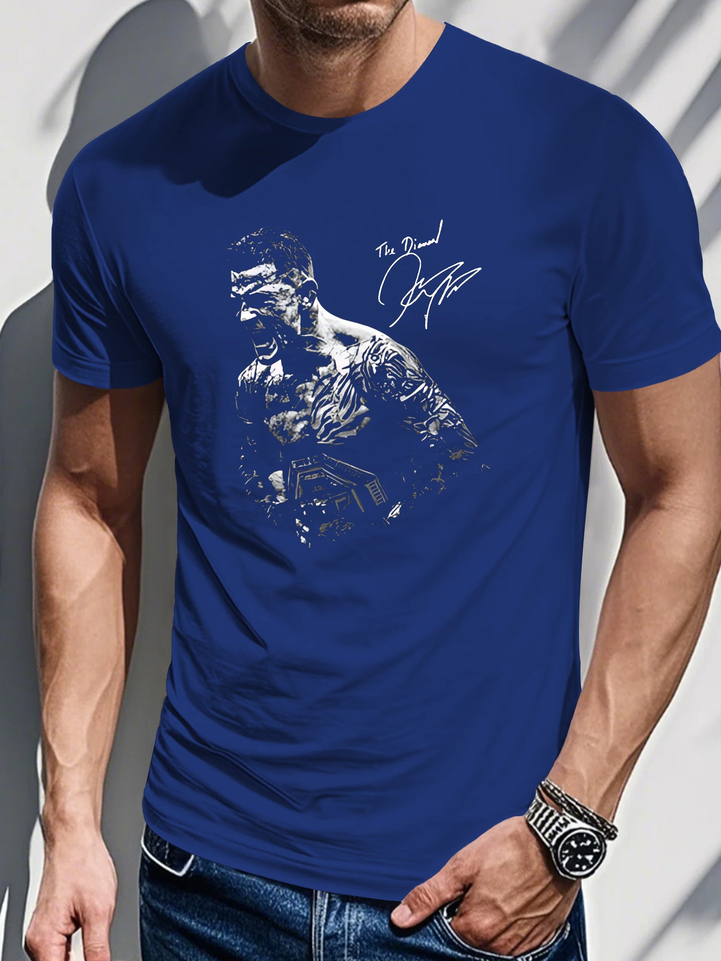 Tk new Product 7 Men's Short Sleeve T-shirt Summer T-shirt Top