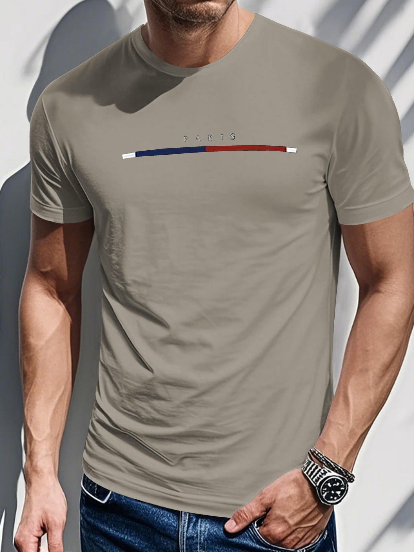 Men's Short Sleeve T-shirt Summer T-shirt Top