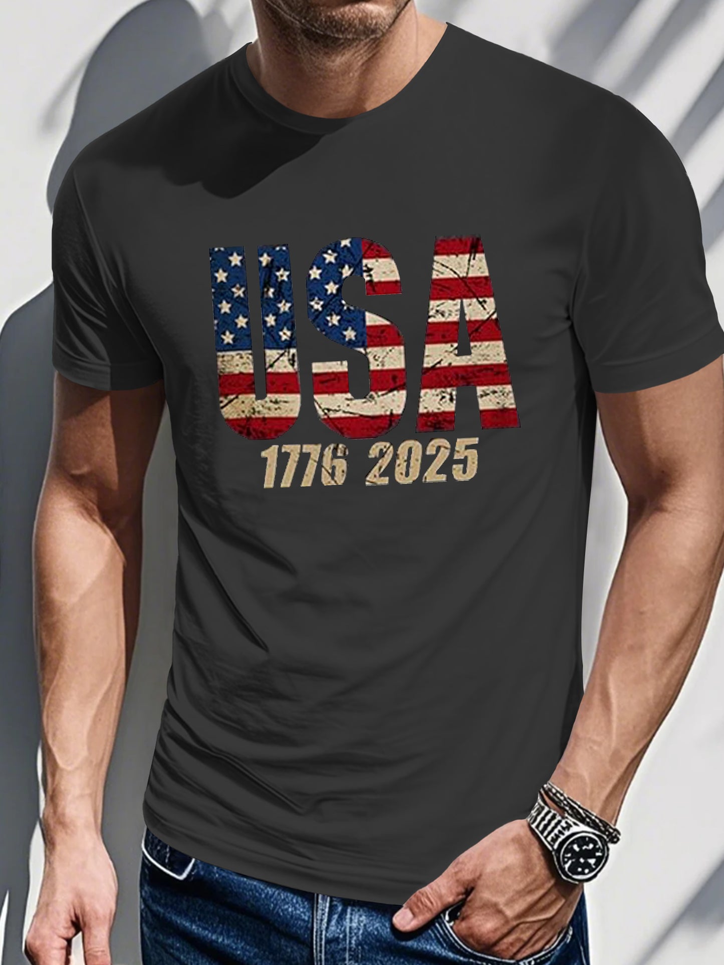 Men's Short Sleeve T-shirt Summer T-shirt Top