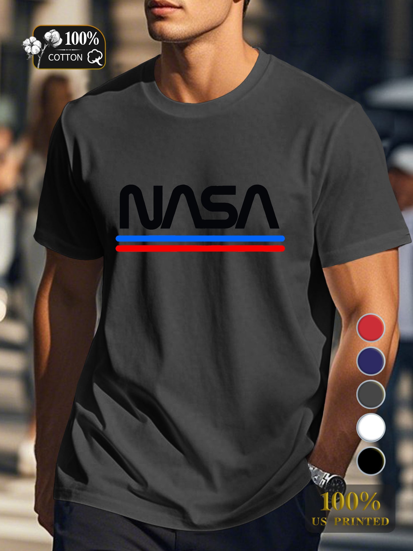 Men's pure cotton Tshirt Comfort Fit