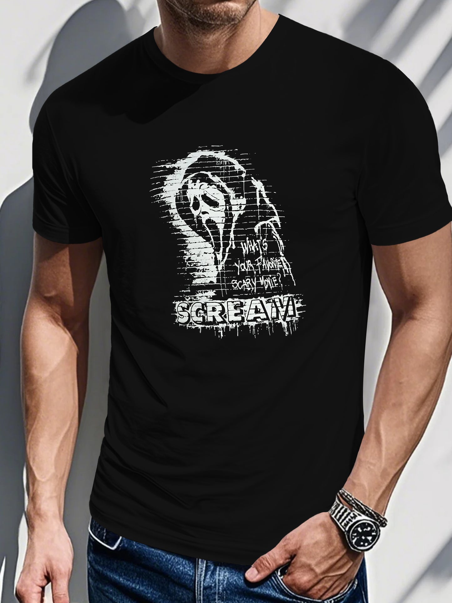 Men's Short Sleeve T-shirt Summer T-shirt Top