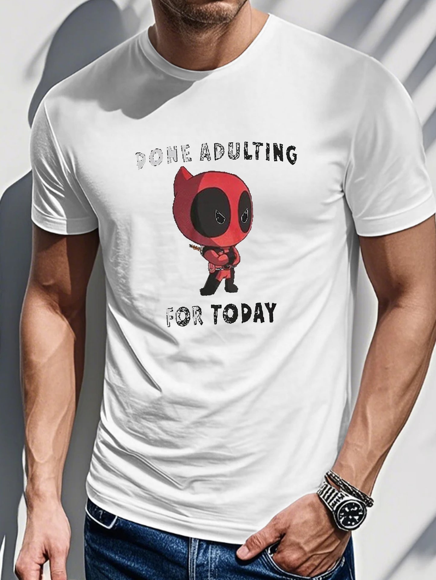 Men's Short Sleeve T-shirt Summer T-shirt Top