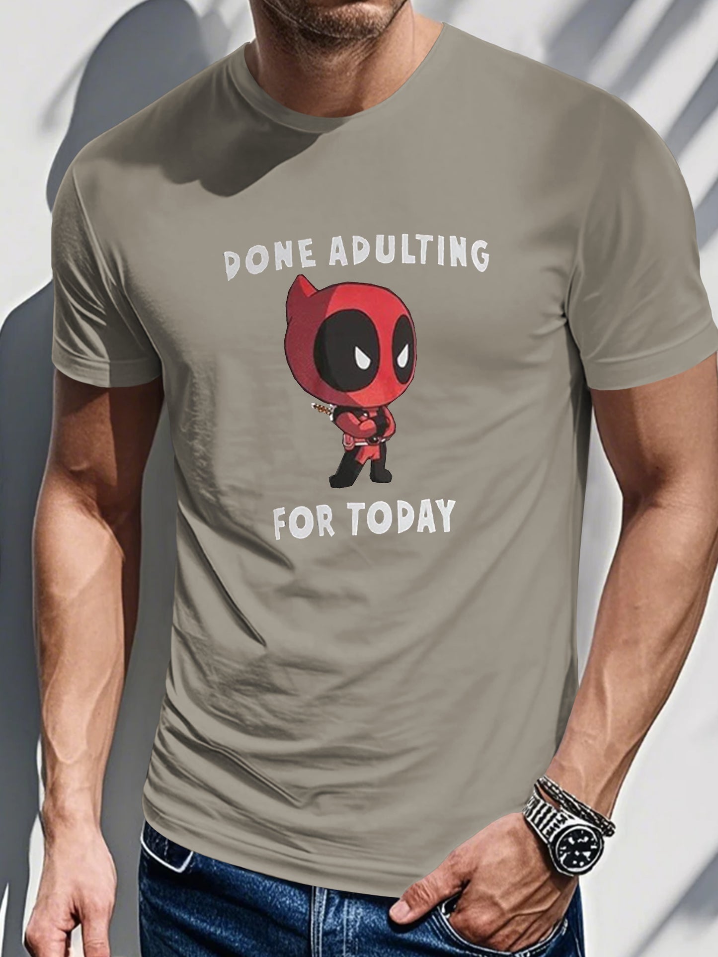 Men's Short Sleeve T-shirt Summer T-shirt Top