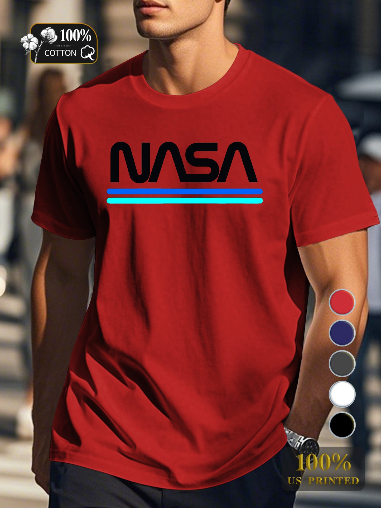 Men's pure cotton Tshirt Comfort Fit