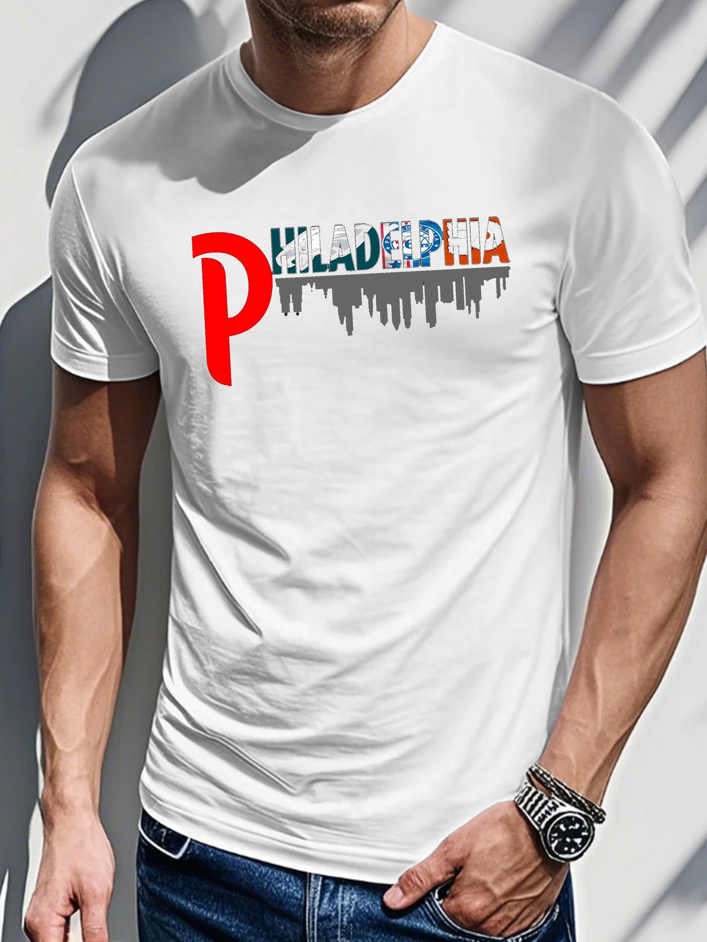 Men's Short Sleeve T-shirt Summer T-shirt Top