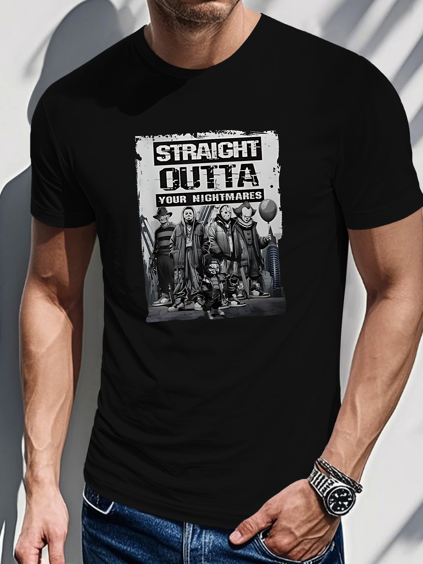 Tk new Product 1 Men's Short Sleeve T-shirt Summer T-shirt Top
