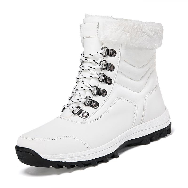 Women's Velvet Non-Slip Leather Boots
