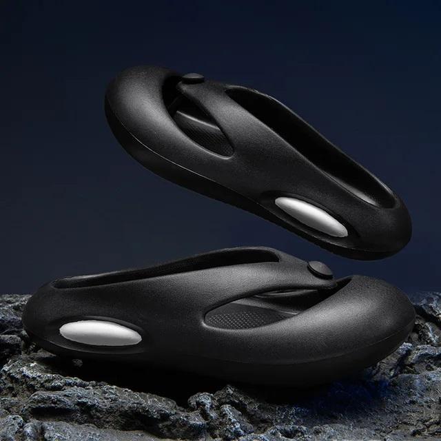 Men's EVA Slippers Thick Bottom Soft Anti-collision Non-slip Beach Shoes