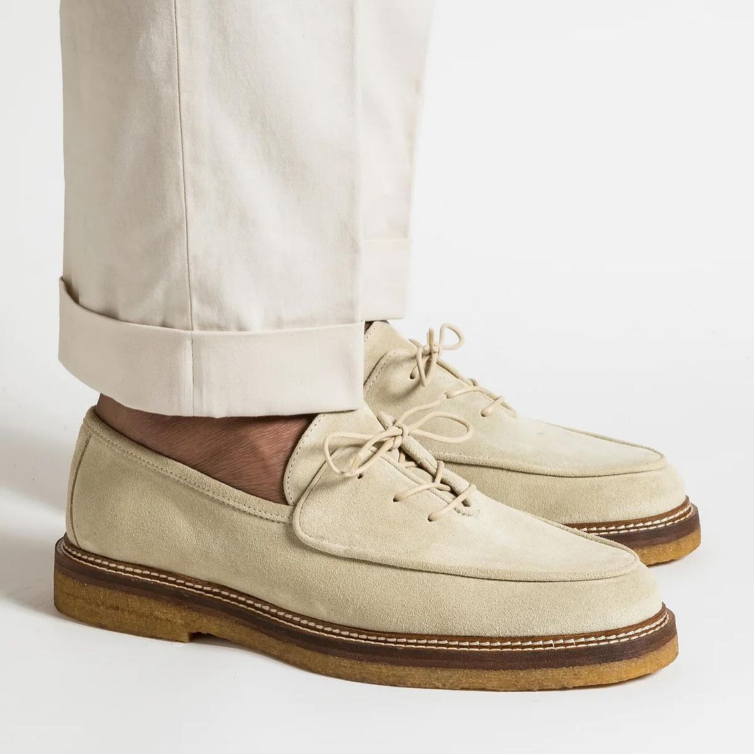 White Leather Platform Boots
