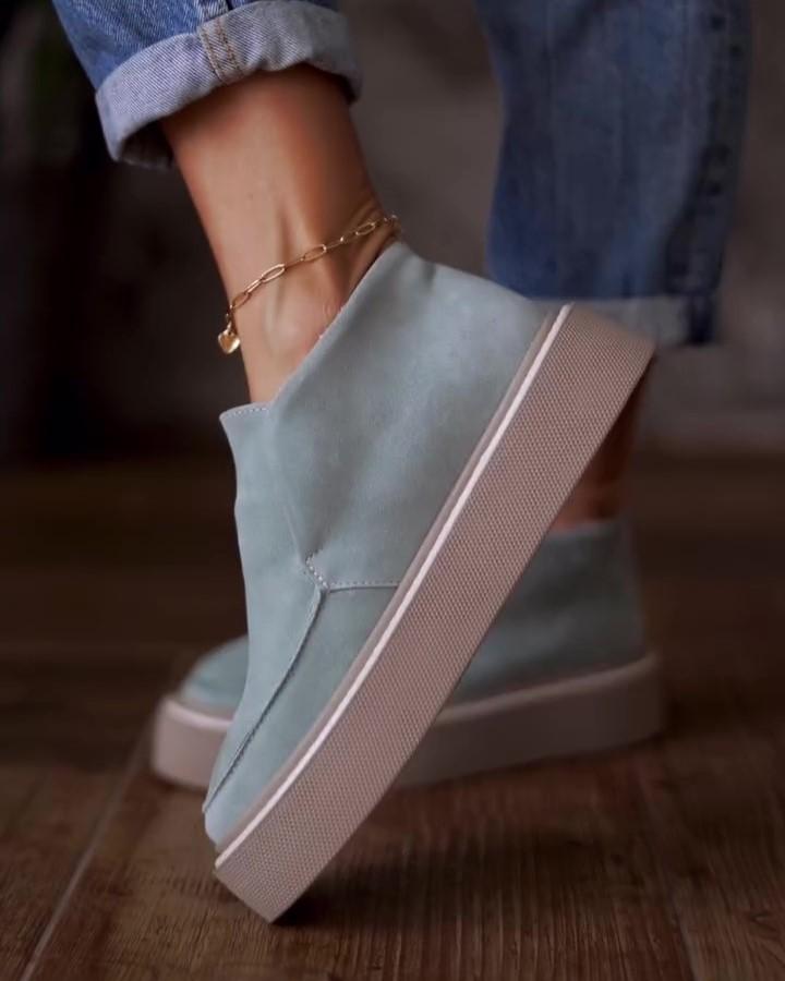 Women's Simple Thick-soled Shoes