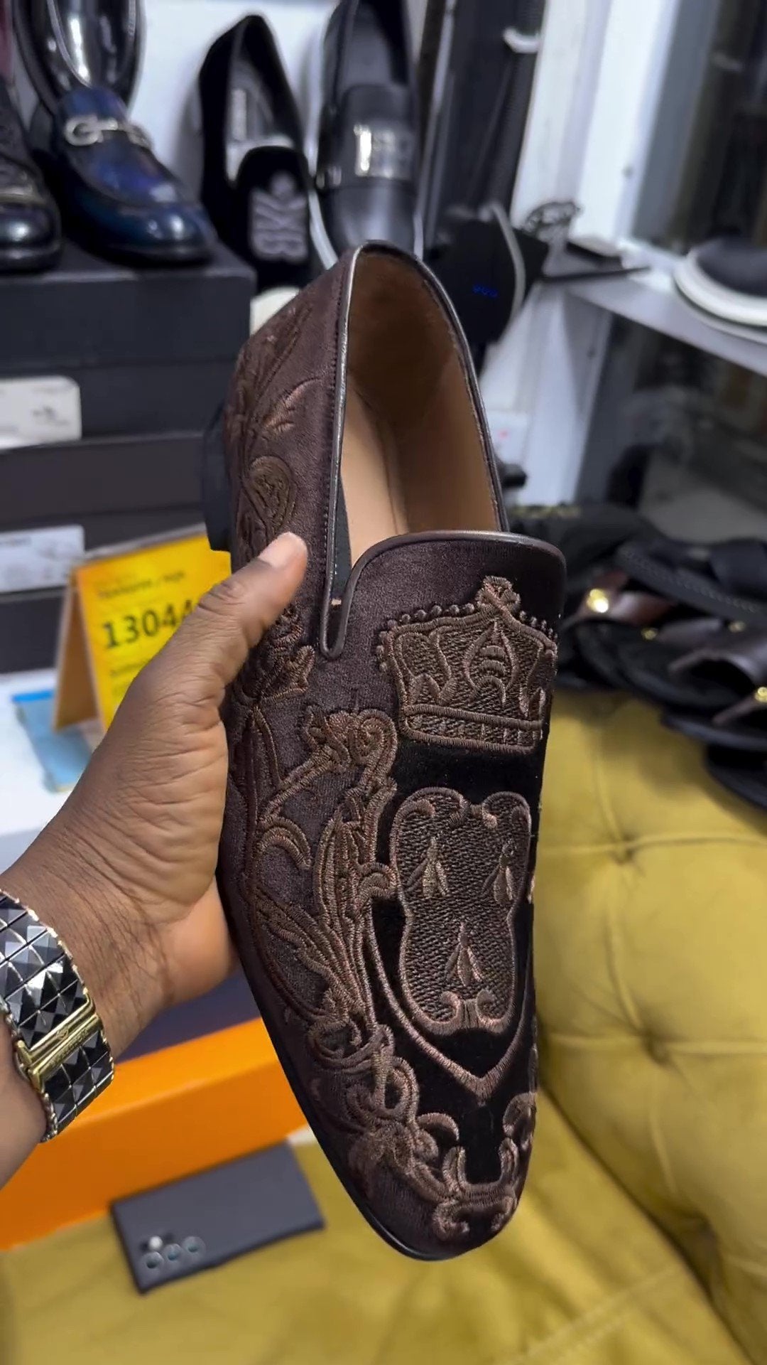 Elegant British Gentleman Pattern Loafers