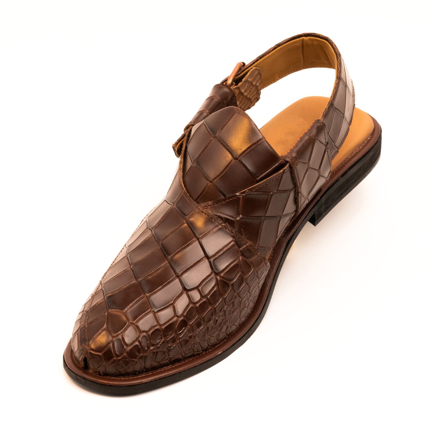 Midnight Blue Bliss Peshawari Sandals
