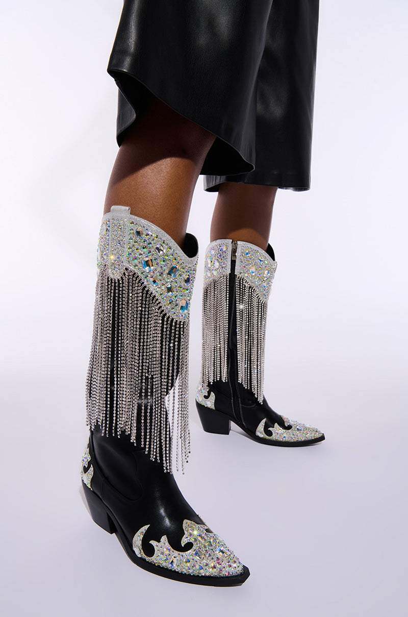 Hot Sale - Flash Tassel Boots
