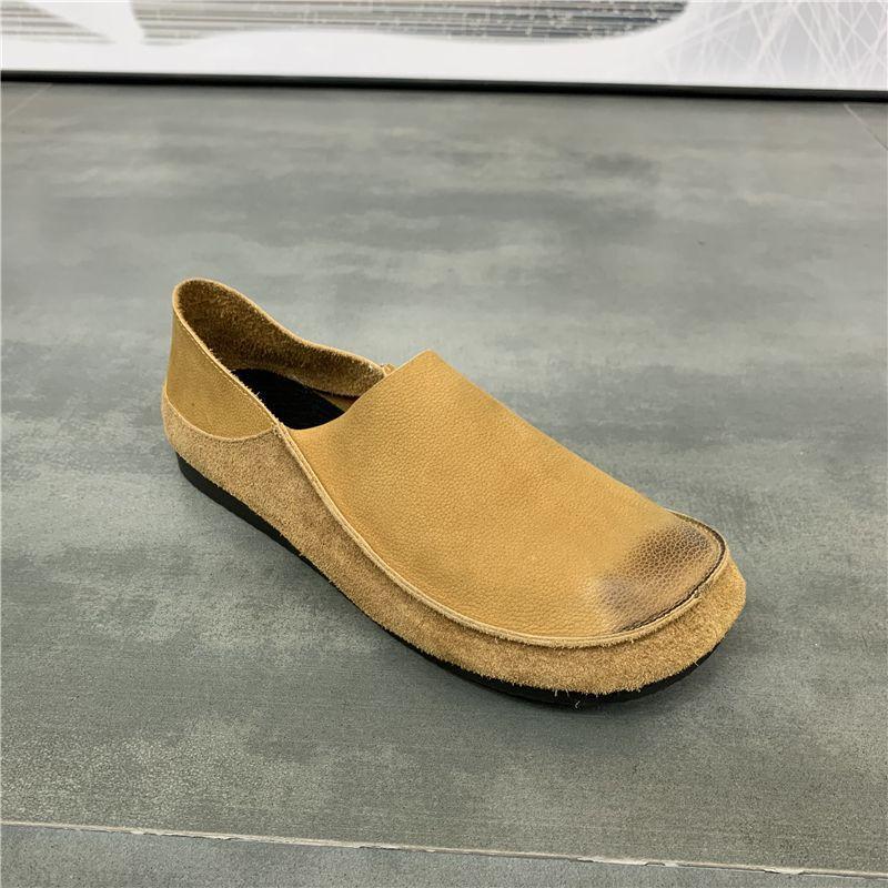 Men's retro slip-on shoes