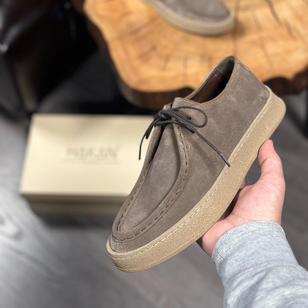 Handmade Suede Leather Casual Shoes
