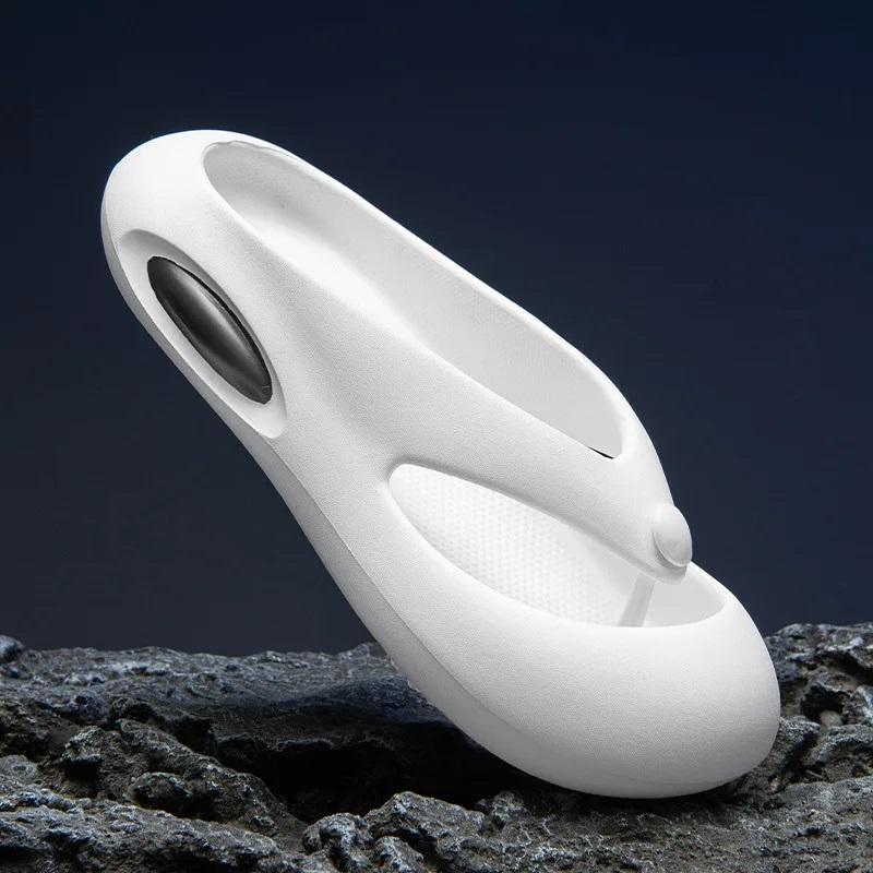 Men's EVA Slippers Thick Bottom Soft Anti-collision Non-slip Beach Shoes