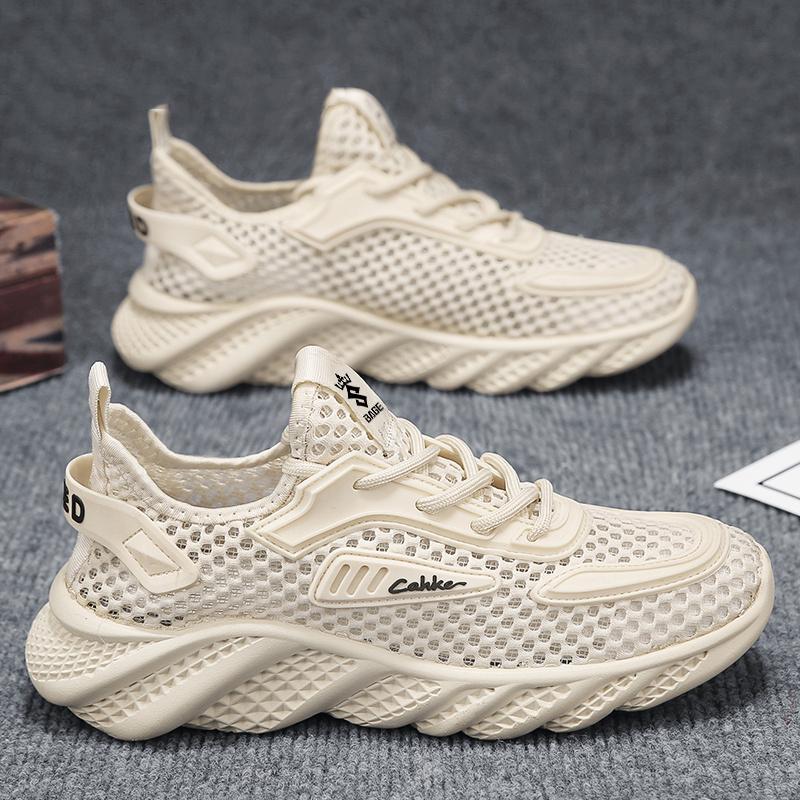 Mens Slip On Sneakers Comfy Mesh Sports Shoes