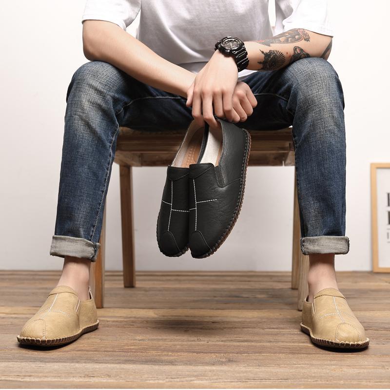 Men's Breathable Lightweight Slip On Casual Loafer Shoes