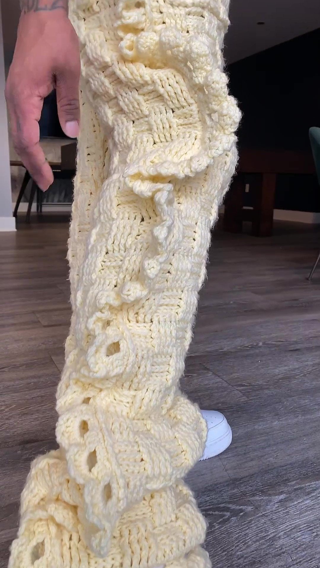 Woven Butter Cream set