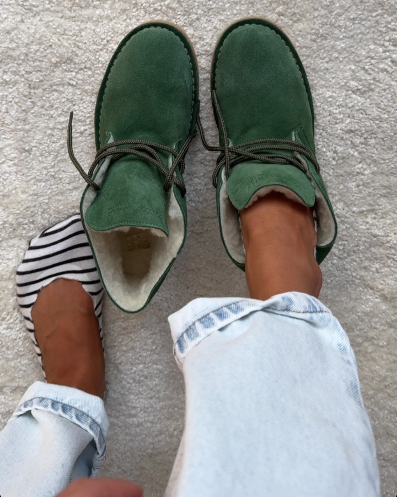 Women's Velvet Suede Boots