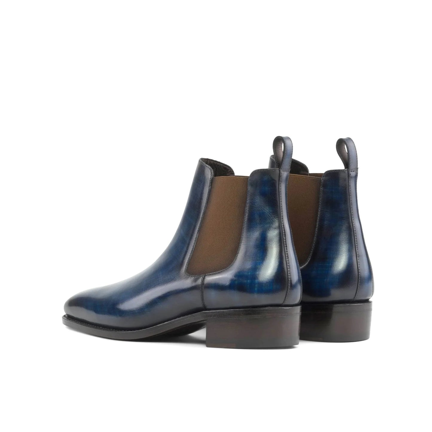 DENIM MEN'S LEATHER CHELSEA BOOTS