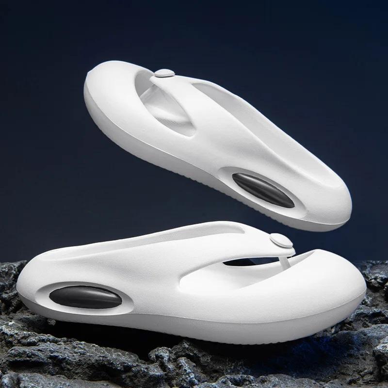 Men's EVA Slippers Thick Bottom Soft Anti-collision Non-slip Beach Shoes