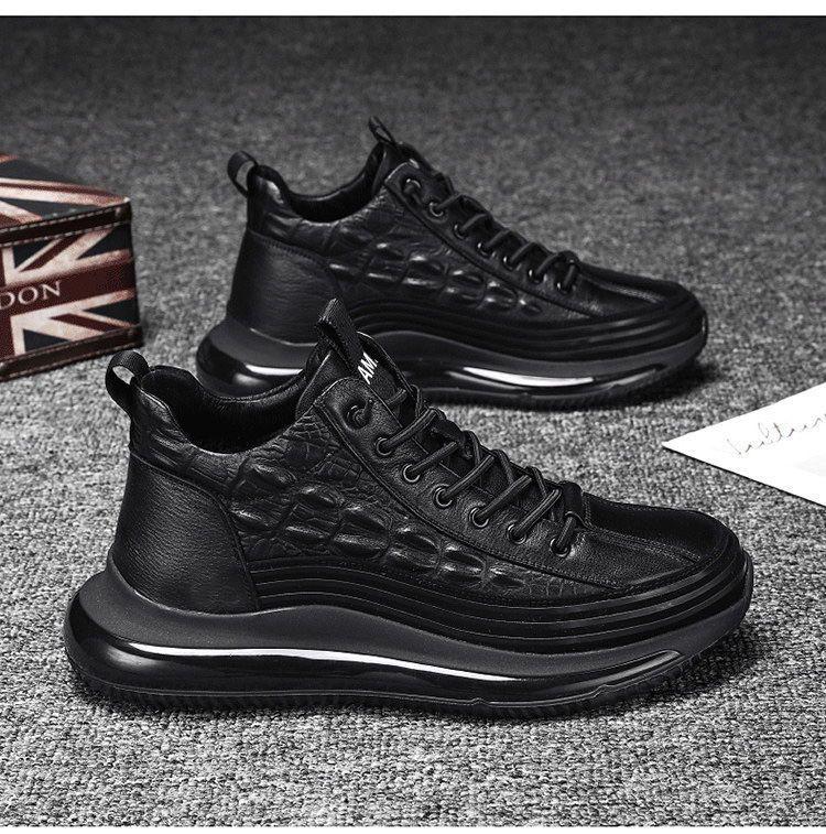 Croc Effect Athletic Shock-absorbing Sneakers