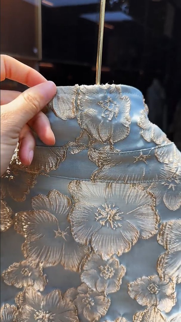 Trendy 3D Embroidered Carved Shirt Jacket