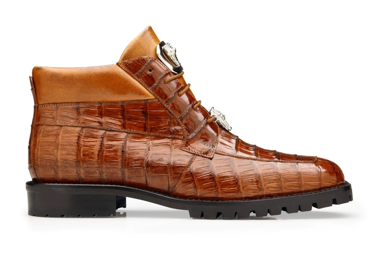 Crocodile Mens Sport Tan Ankle Boot Gallardo