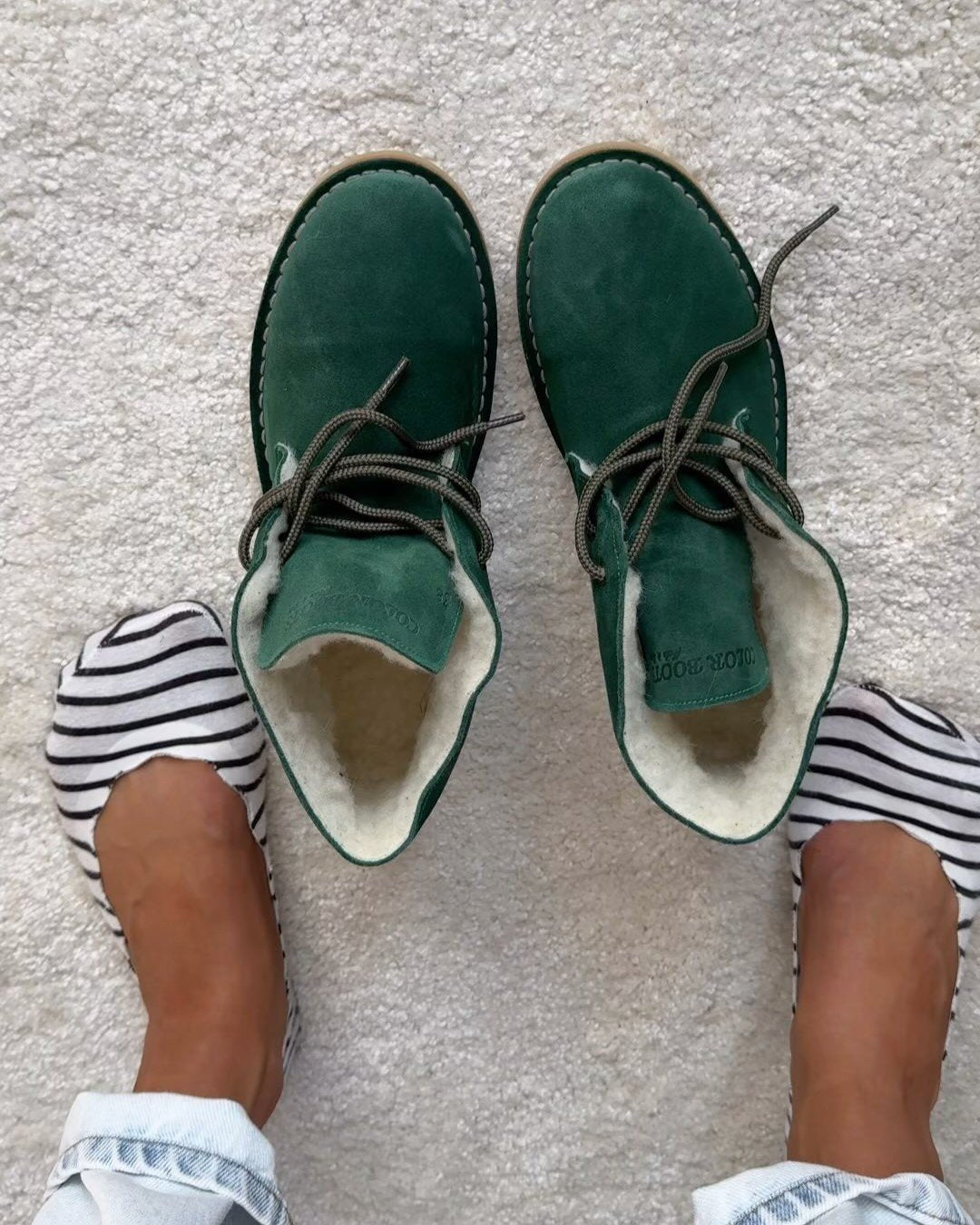 Women's Velvet Suede Boots