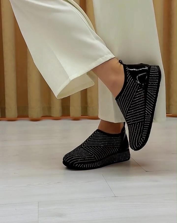 Stylish Full Diamond-encrusted Arch Shoes