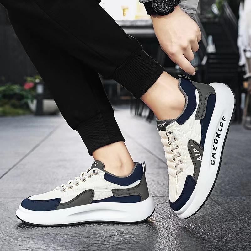 New trendy thick-soled men's sports shoes